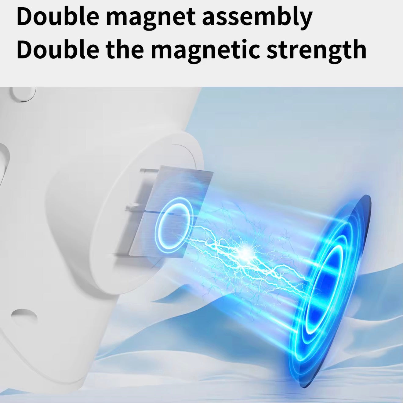 LED Night Light Motion Sensor Magnetic Rechargeable Adjustable Brightness White