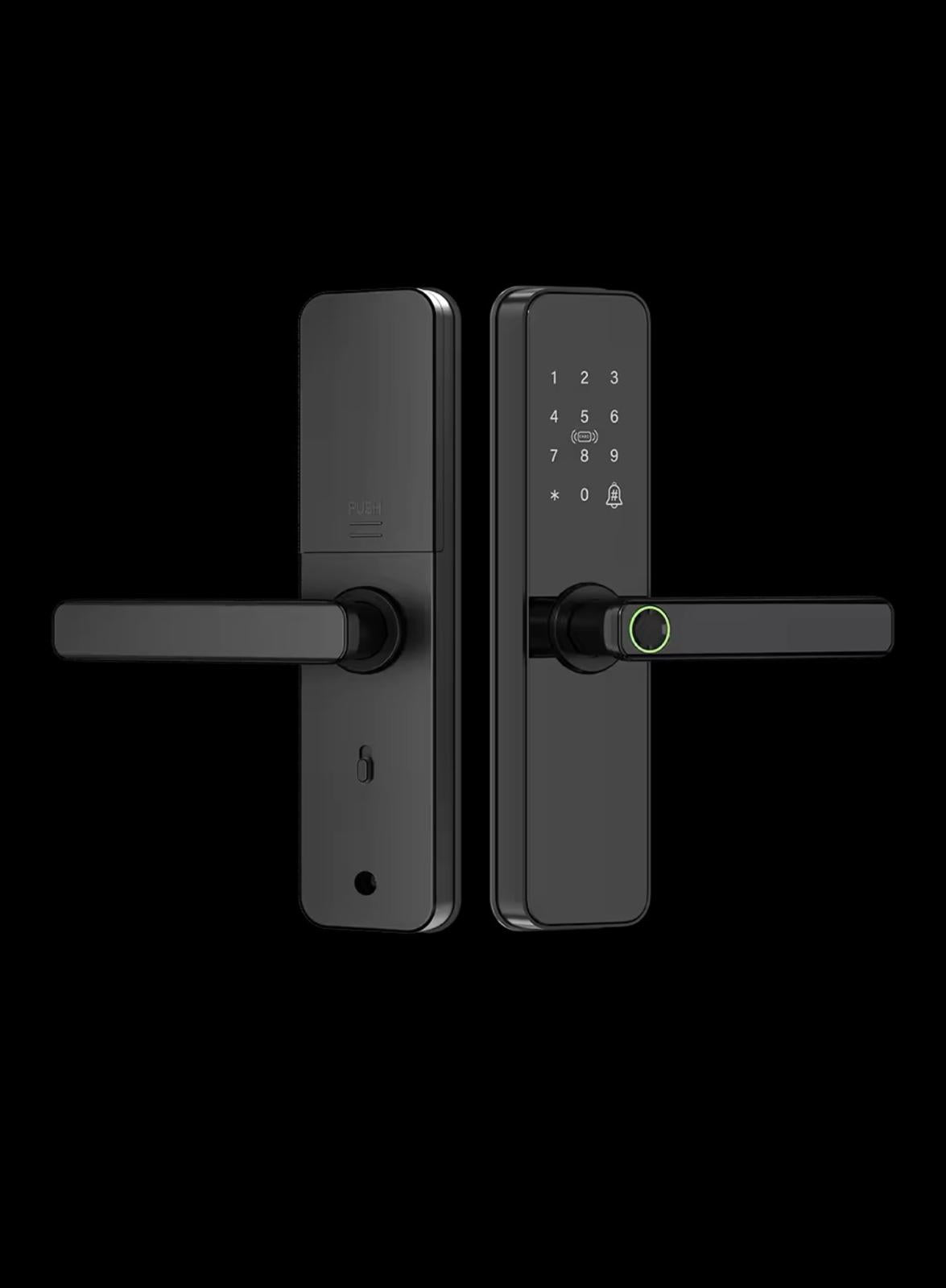 Aluminum Alloy TTLOCK BT Smart Door Lock Mobile App Intelligent Doorlock Apartment Password Card Digital Keyless Lock