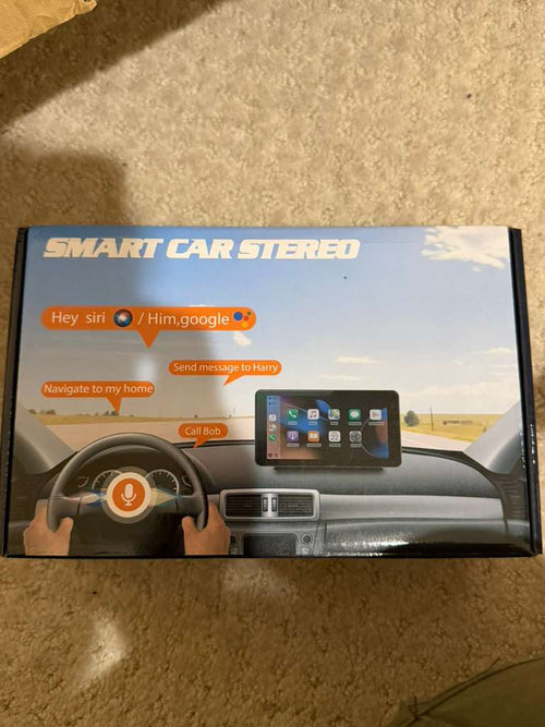 Car Stereo Apple CarPlay Android Auto Bluetooth AUX Voice Control Radio