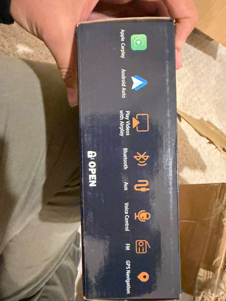 Car Stereo Apple CarPlay Android Auto Bluetooth AUX Voice Control Radio