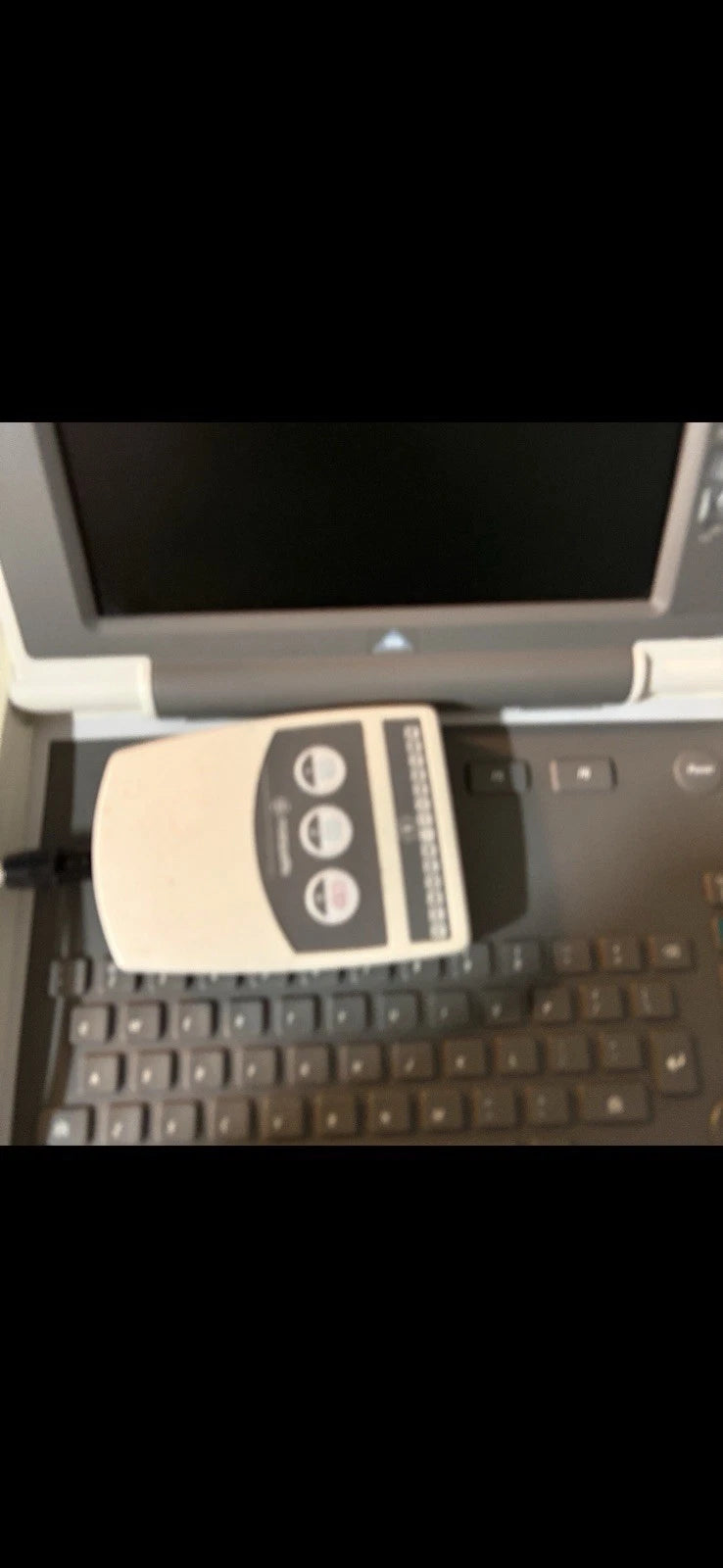 Portable Ultrasound Machine with Probe and Keyboard, Laptop Mount