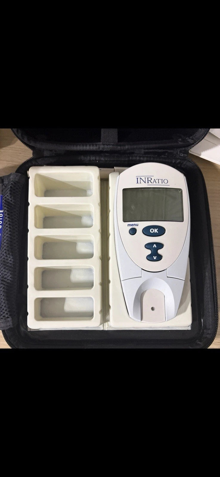 Hemosense INRatio Blood Coagulation Monitor Carrying Case Biological Hematology