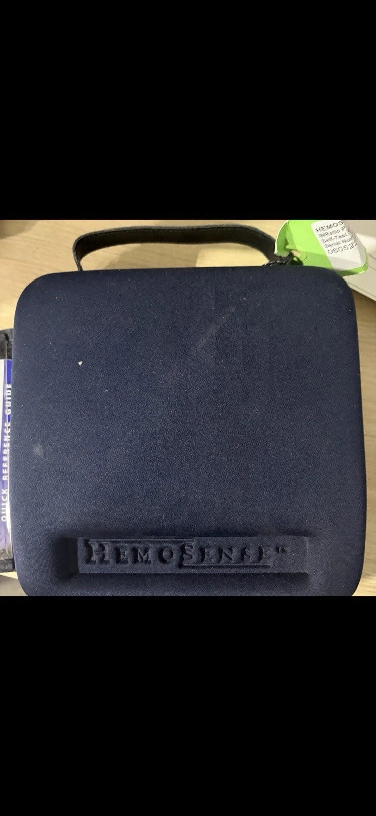 Hemosense INRatio Blood Coagulation Monitor Carrying Case Biological Hematology