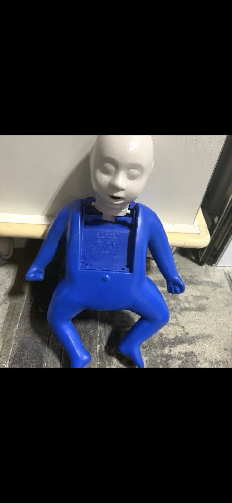 CPR Prompt Infant Manikins Training Set Blue White with Carry Bag Medica